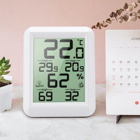 
Elektroninis kambario termometras su higrometru 0-60C
