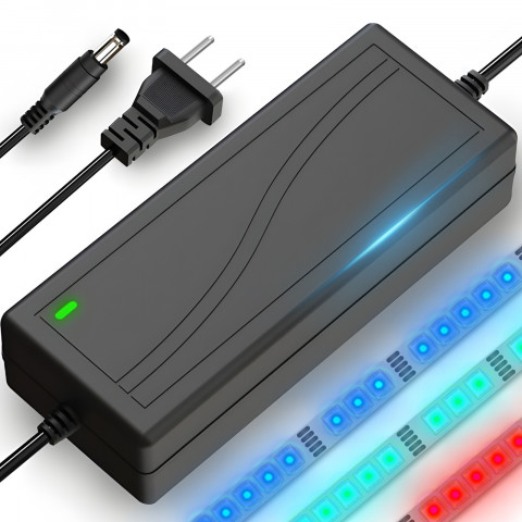 
Maitinimo šaltinis RGB LED juostoms, kameroms, 2,1 x 5,5 mm, 5A, 12 V, 60 W
