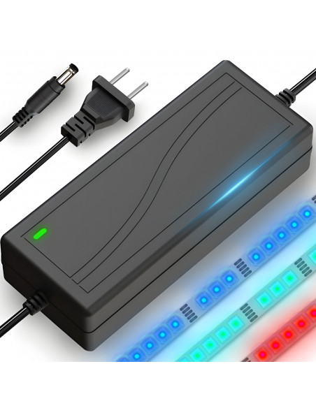 
Maitinimo šaltinis RGB LED juostoms, kameroms, 2,1 x 5,5 mm, 5A, 12 V, 60 W
