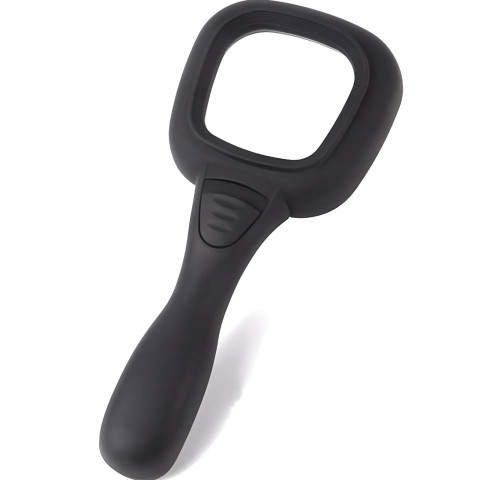 
3 kartų didinamasis stiklas su apšvietimu skaitymui, 5 LED lemputės
