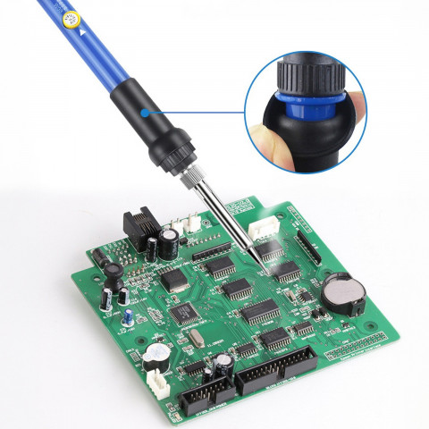 
Lituoklis su stovu ir laikikliu, 6 antgaliai, 60 W
