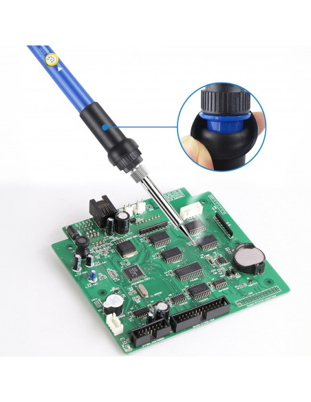 
Lituoklis su stovu ir laikikliu, 6 antgaliai, 60 W
