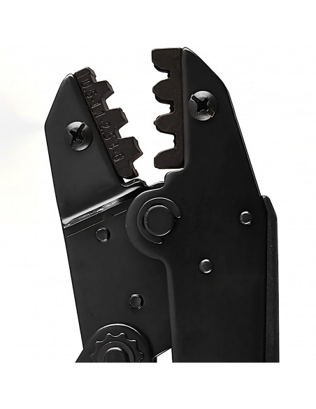 
Užspaudimo įrankis neizoliuotiems jungiamiesiems kabeliams 0,5–6 mm2
