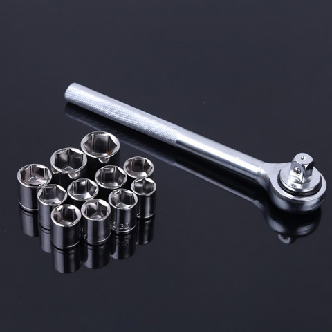 
Lizdinių raktų su terkšle rinkinys - 40 vnt.
