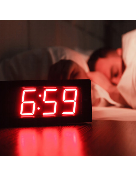 
Žadintuvas su projektoriumi, 10 garsumo lygių, 8 colių ekranas
