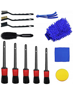 
Automobilio valymo priedų rinkinys - 15 vnt.
