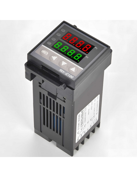 
Termostato reguliatorius centrinio šildymo krosnies ventiliatoriaus šildytuvui 230 V
