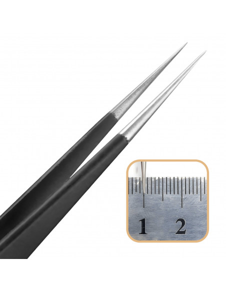 
Antimagnetiniai plieniniai pincetai ESD-11 14 cm - 10 vnt.
