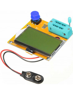 
LCR-T4 RLC diodinio kondensatoriaus ritės tranzistoriaus testeris
