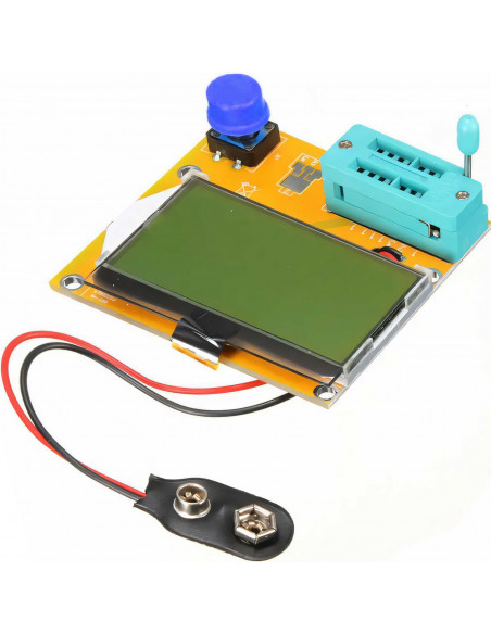 
LCR-T4 RLC diodinio kondensatoriaus ritės tranzistoriaus testeris
