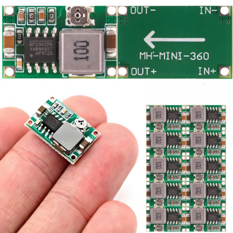 
Mini keitiklio modulis MP2307DN DCDC STEP-DOWN - 10 vnt.

