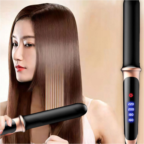 
Keraminis plaukų tiesintuvas, 4 lygiai, 160–220 °C, LCD
