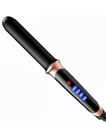 
Keraminis plaukų tiesintuvas, 4 lygiai, 160–220 °C, LCD
