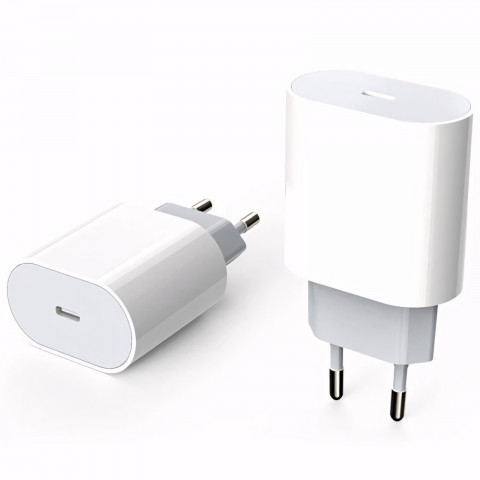 
20 W USB-C maitinimo adapterio įkroviklis – baltas
