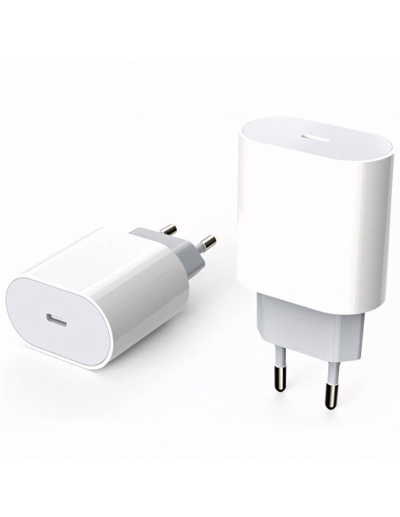 
20 W USB-C maitinimo adapterio įkroviklis – baltas
