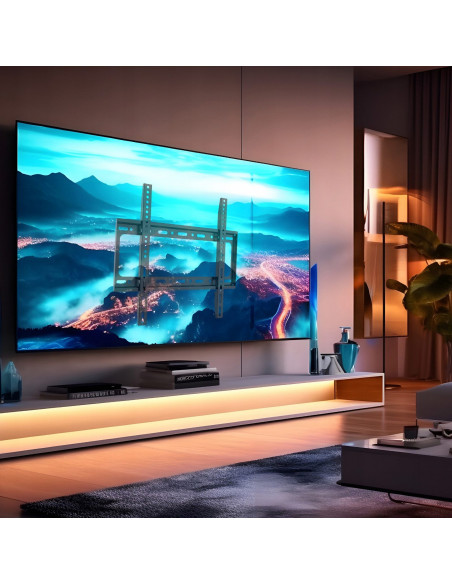 
Televizoriaus sieninis laikiklis, reguliuojamas iki 75 kg, 40–80 colių
