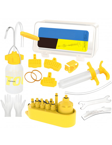 
„Shimano Tektro“ dviračių stabdžių nuorinimo įrankių rinkinys – 30 vnt.
