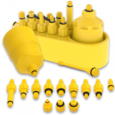 
„Shimano Tektro“ dviračių stabdžių nuorinimo įrankių rinkinys – 30 vnt.
