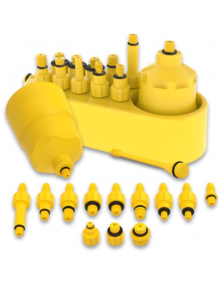 
„Shimano Tektro“ dviračių stabdžių nuorinimo įrankių rinkinys – 30 vnt.
