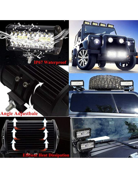 
Halogeninis darbo žibintas kemperiui-laivui-sunkvežimiui 40 LED 12V 120W
