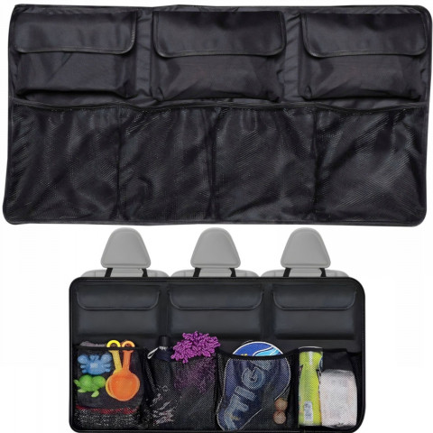 
Automobilio bagažinės organizatorius, 4 skyriai, 3 kišenės
