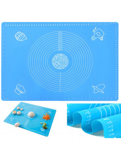 
Silikoninis tešlos kilimėlis su matavimo juosta 65 x 45 cm
