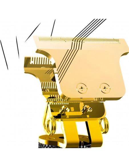 
Belaidė plaukų kirpimo mašinėlė, barzdos kirpimo mašinėlė, 4 priedai, 5 W
