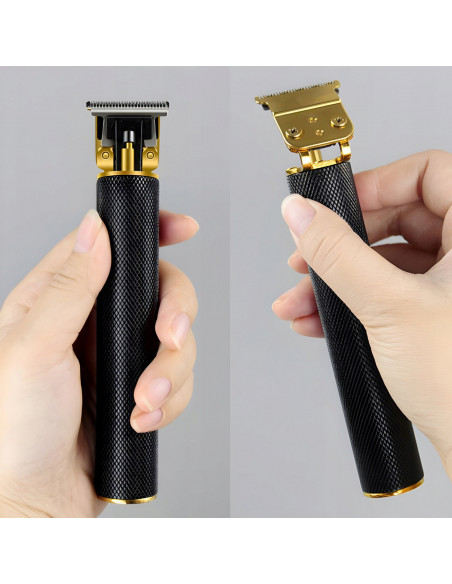 
Belaidė plaukų kirpimo mašinėlė, barzdos kirpimo mašinėlė, 4 priedai, 5 W
