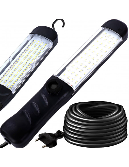 
Dirbtuvių lempa su magnetiniu kabliu, 80 LED
