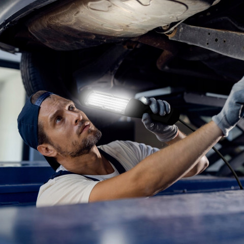 
Dirbtuvių lempa su magnetiniu kabliu, 80 LED
