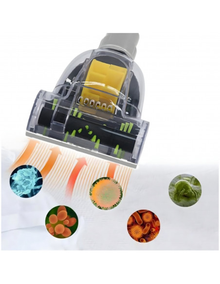 
Turbo šepetys, universalus, daugiafunkcis dulkių siurblio šepetys
