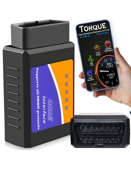 
OBD2 ELM 327 „Bluetooth“ automobilio diagnostikos sąsaja
