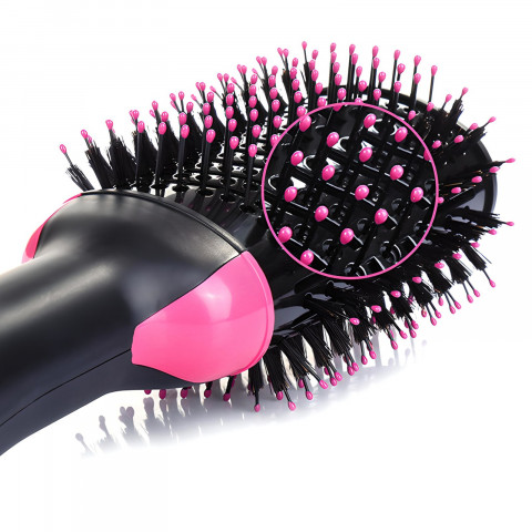 
4 viename 1200 W plaukų džiovintuvas, garbanojimo šepetys, tiesintuvas
