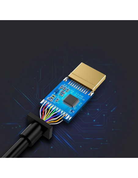 
„Mini DisplayPort“ į HDMI FHD 1080p adapteris – juodas
