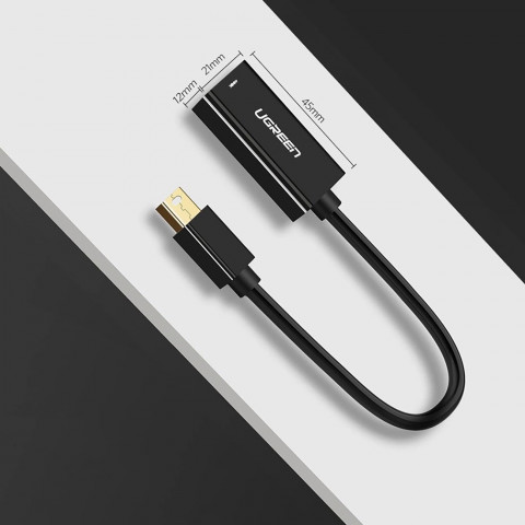 
„Mini DisplayPort“ į HDMI FHD 1080p adapteris – juodas
