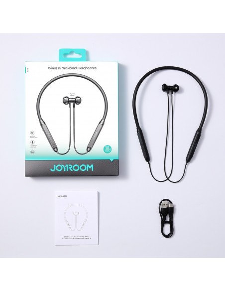 
Belaidės „Bluetooth“ ausinės su galvos juosta – juodos
