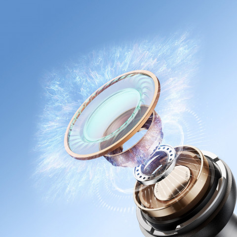 
Belaidės „Bluetooth“ ausinės su galvos juosta – juodos
