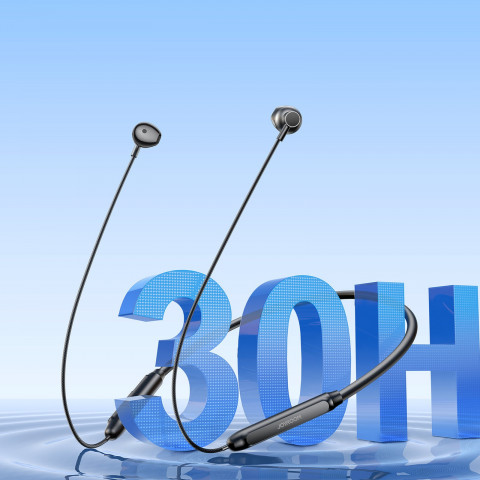 
Belaidės „Bluetooth“ ausinės su galvos juosta – juodos
