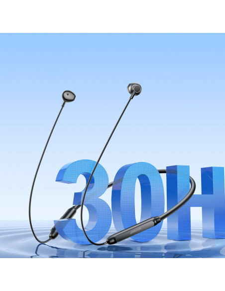 
Belaidės „Bluetooth“ ausinės su galvos juosta – juodos
