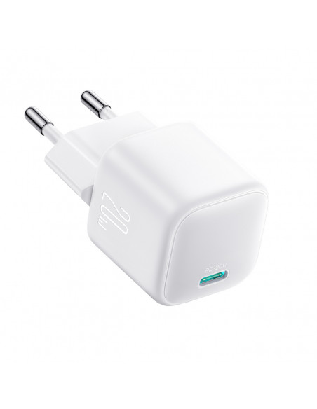 
„GaN Power Delivery“ 20 W sieninis įkroviklis – baltas
