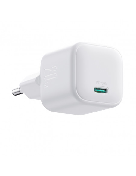 
„GaN Power Delivery“ 20 W sieninis įkroviklis – baltas
