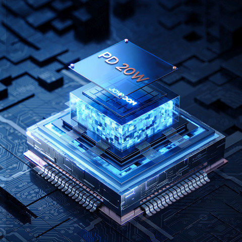 
„GaN Power Delivery“ 20 W sieninis įkroviklis – baltas
