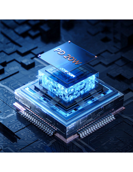 
„GaN Power Delivery“ 20 W sieninis įkroviklis – baltas
