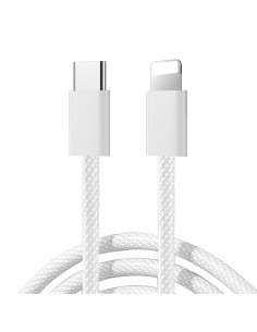 
Pintinis USB-C laidas – iPhone Lightning 30W 1m – baltas
