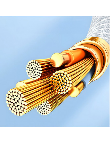 
Pintinis USB-C laidas – iPhone Lightning 30W 1m – baltas
