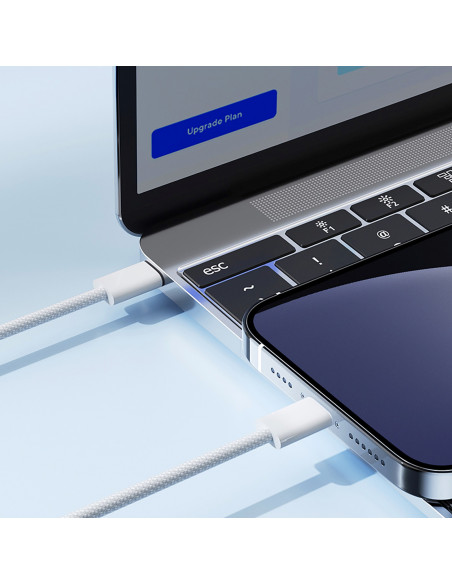 
Pintinis USB-C laidas – iPhone Lightning 30W 1m – baltas
