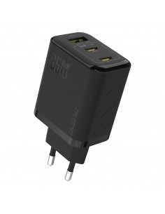 
A29 GaN USB-C USB-A 65W sieninis įkroviklis – juodas
