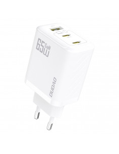 
A29 GaN USB-C USB-A 65W sieninis įkroviklis – baltas
