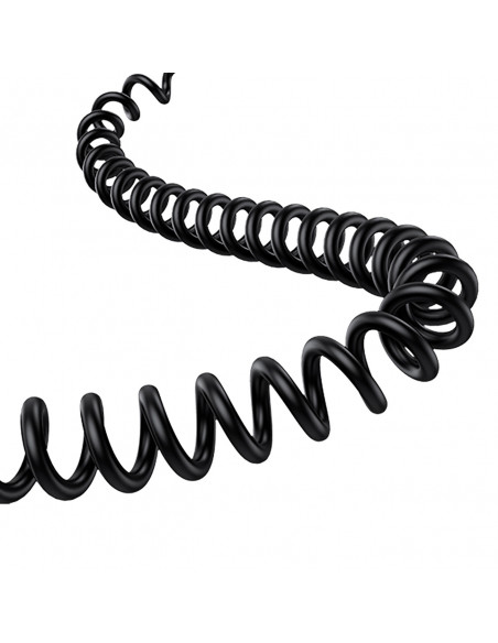 
USB-A USB-C automobilinis įkroviklis su iPhone Lightning USB-C laidu, 60 W, 1,4 m – juodas
