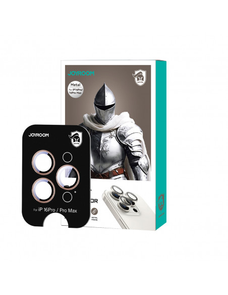 
iPhone 16 Pro/ 16 Pro Max objektyvo apsauginis stiklas – juodas
